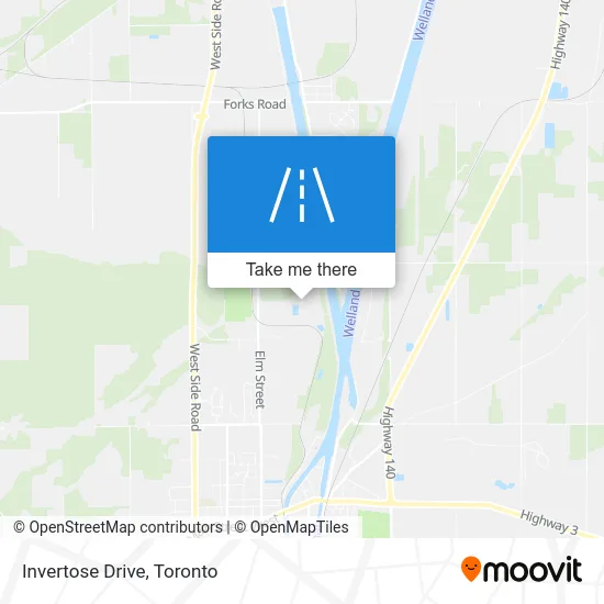 Invertose Drive map