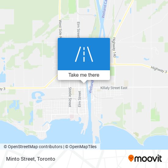 Minto Street map