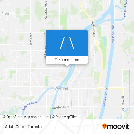 Adah Court map