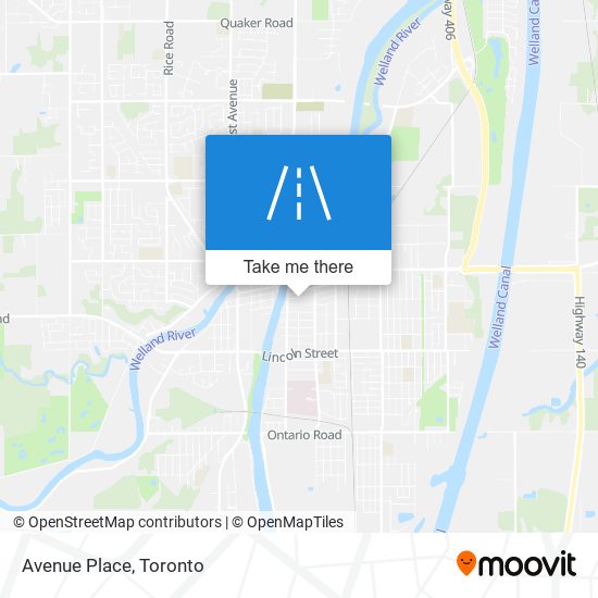 Avenue Place map