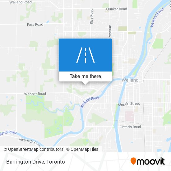 Barrington Drive map