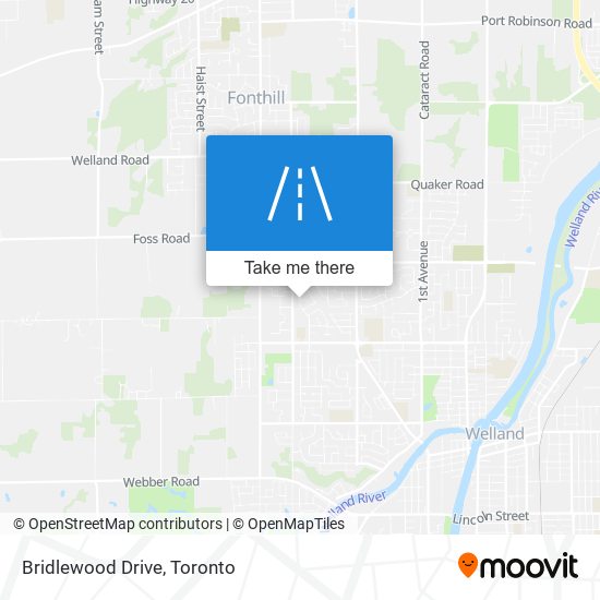 Bridlewood Drive map