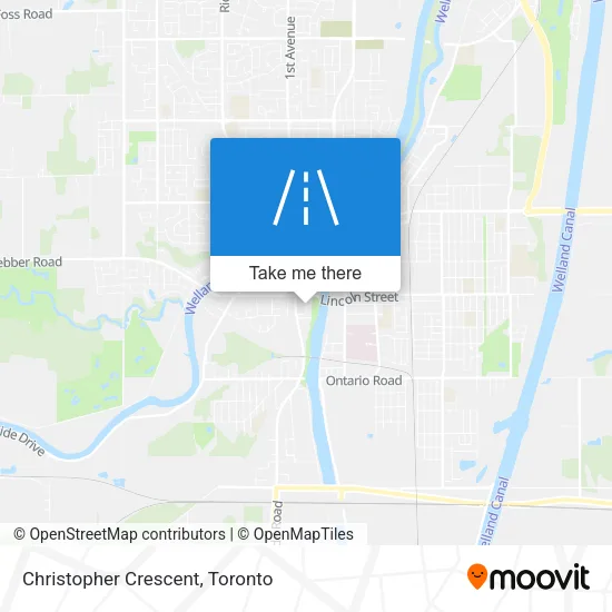 Christopher Crescent map