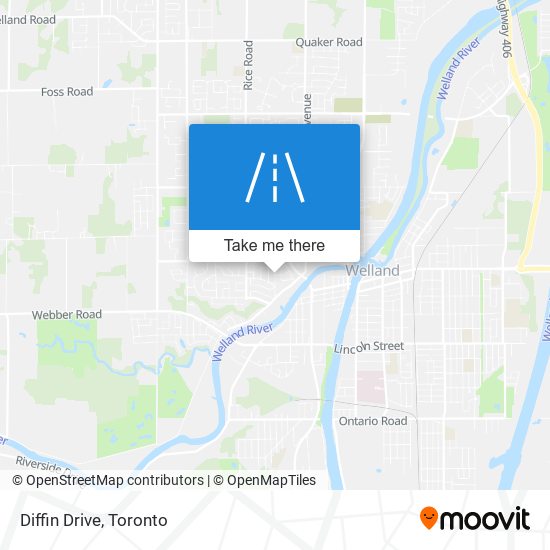 Diffin Drive map