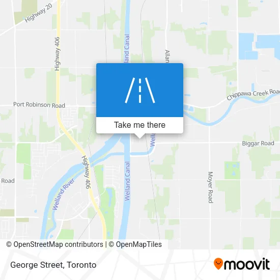 George Street map