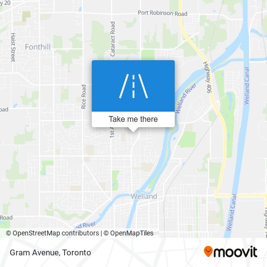 Gram Avenue map