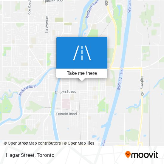 Hagar Street map