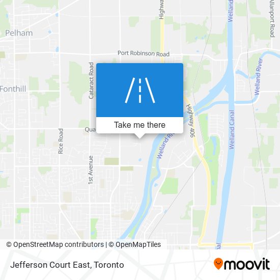 Jefferson Court East map