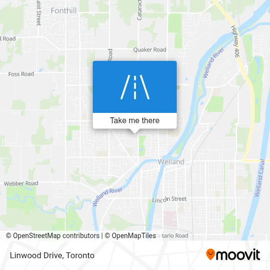 Linwood Drive map