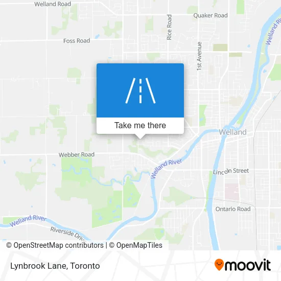Lynbrook Lane map