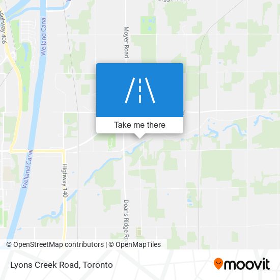 Lyons Creek Road plan