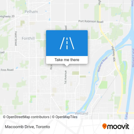 Macoomb Drive map