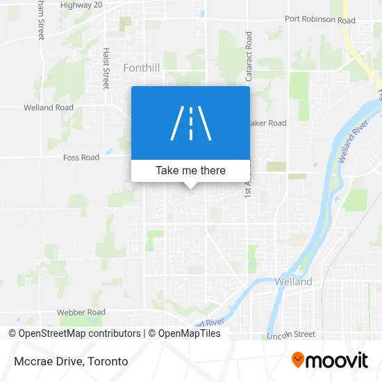 Mccrae Drive map
