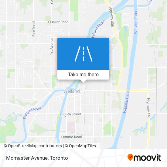 Mcmaster Avenue map