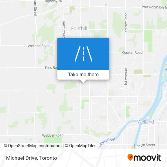 Michael Drive map