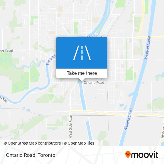 Ontario Road map