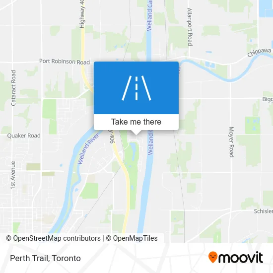 Perth Trail map