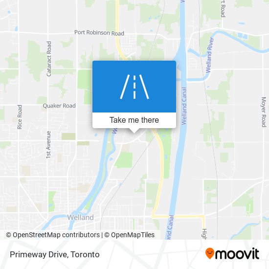 Primeway Drive map