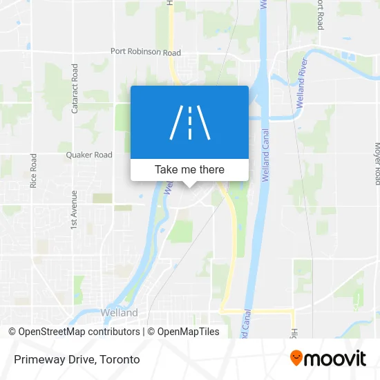 Primeway Drive map
