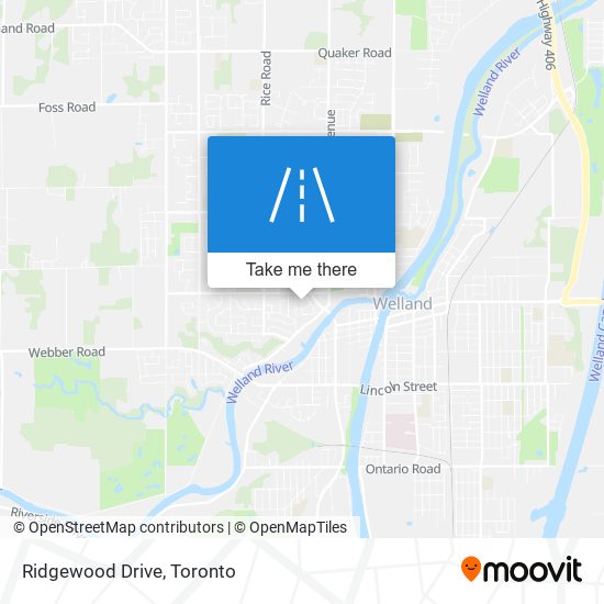 Ridgewood Drive map