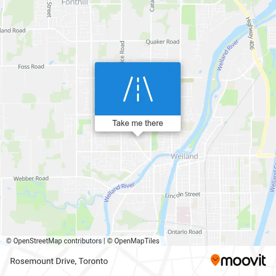 Rosemount Drive map