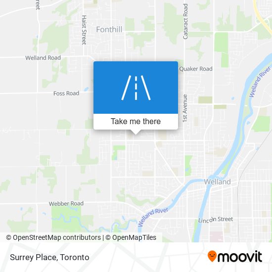 Surrey Place plan