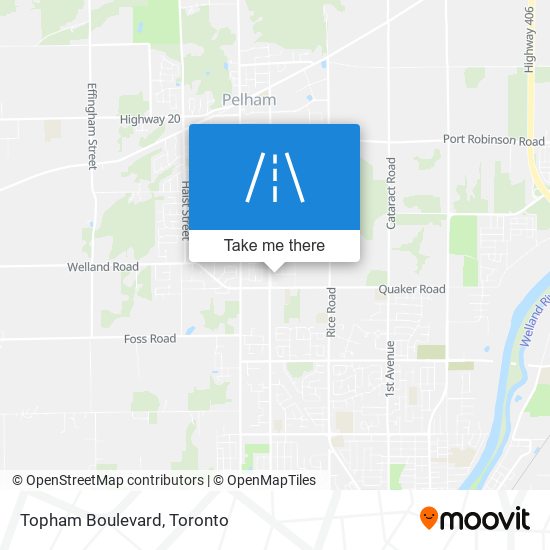 Topham Boulevard map