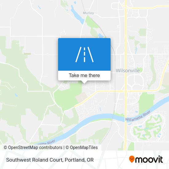 Mapa de Southwest Roland Court