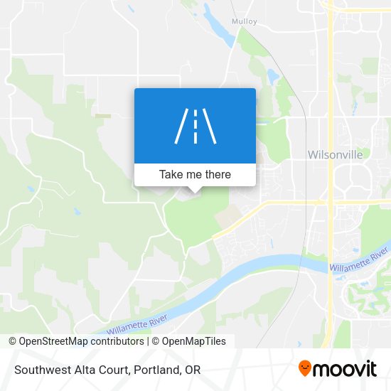 Southwest Alta Court map