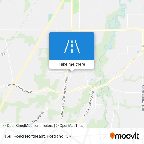Keil Road Northeast map