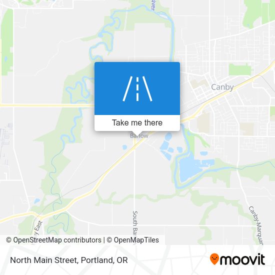 Mapa de North Main Street