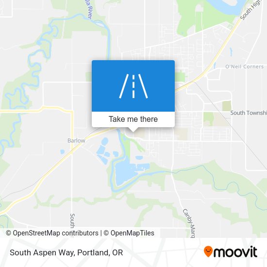 Mapa de South Aspen Way