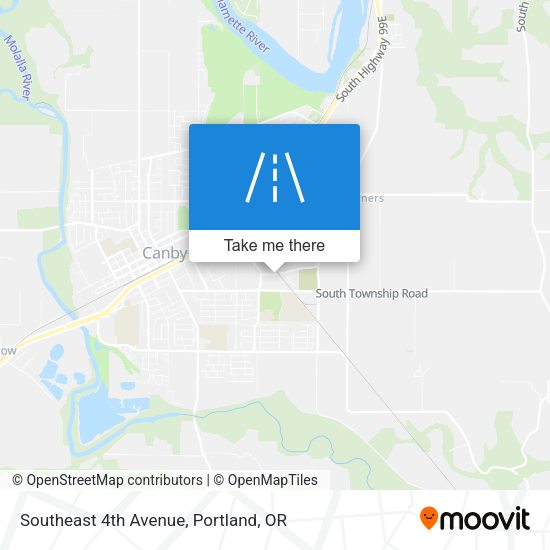 Mapa de Southeast 4th Avenue