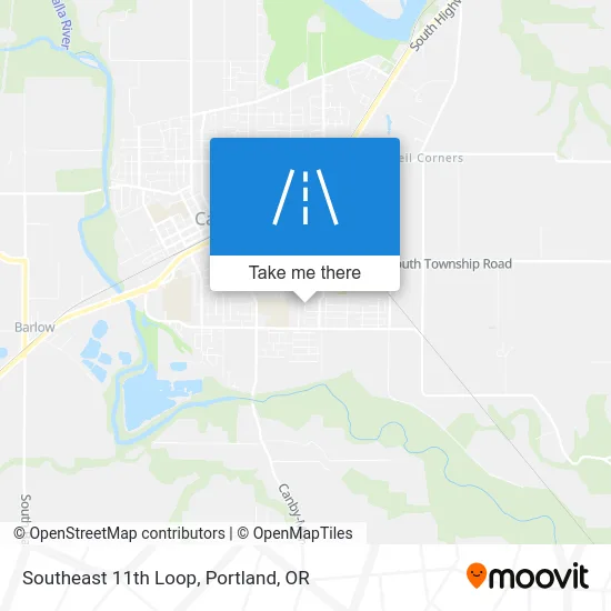 Southeast 11th Loop map