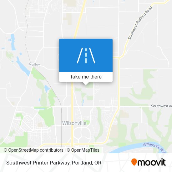 Mapa de Southwest Printer Parkway