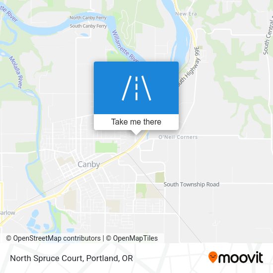 Mapa de North Spruce Court