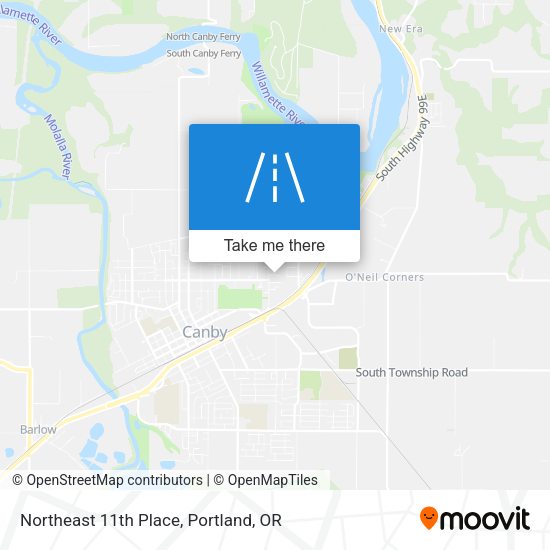 Mapa de Northeast 11th Place