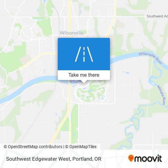 Southwest Edgewater West map