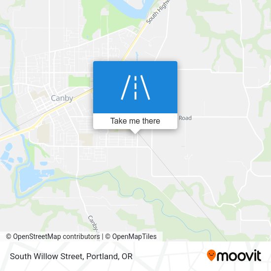 Mapa de South Willow Street