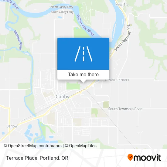 Terrace Place map