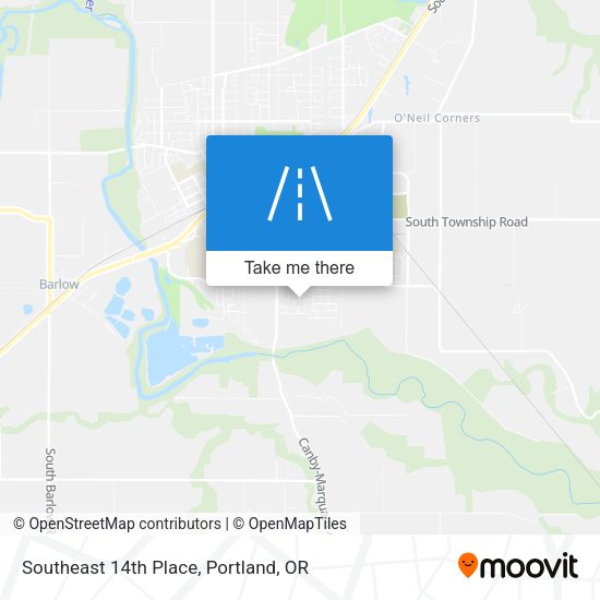 Mapa de Southeast 14th Place