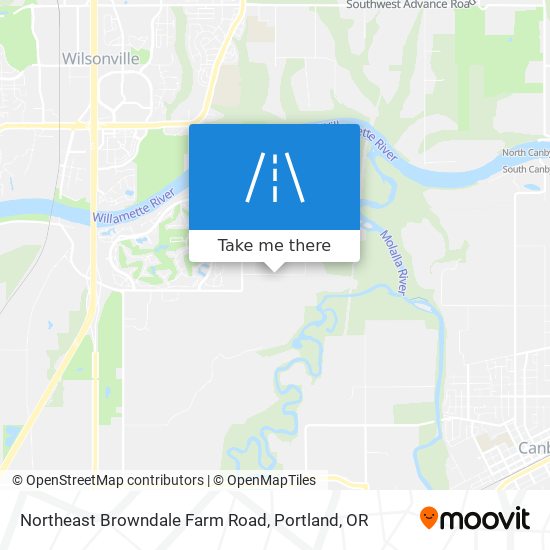 Mapa de Northeast Browndale Farm Road