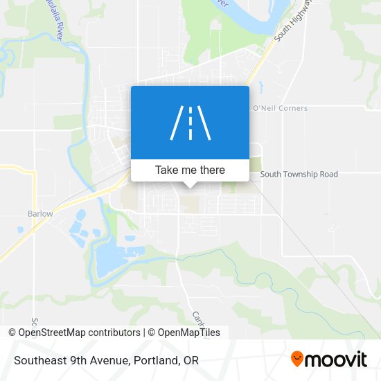 Southeast 9th Avenue map