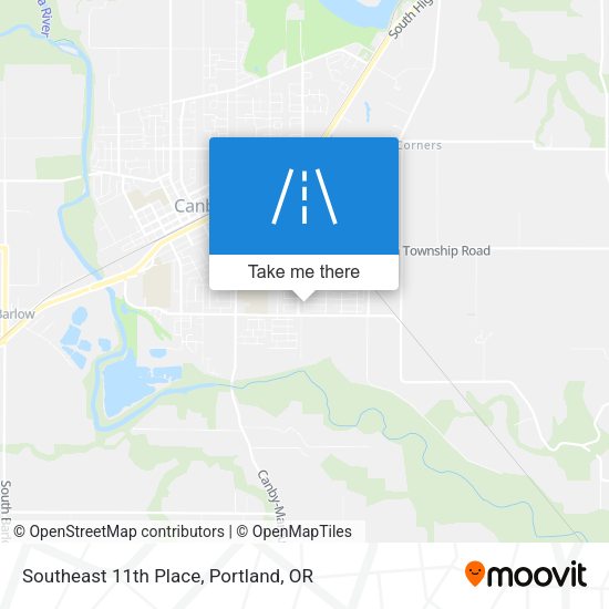 Mapa de Southeast 11th Place