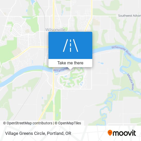 Mapa de Village Greens Circle