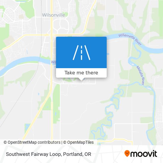 Southwest Fairway Loop map