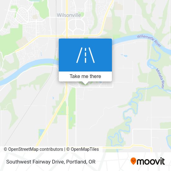 Southwest Fairway Drive map