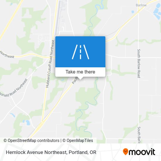 Mapa de Hemlock Avenue Northeast