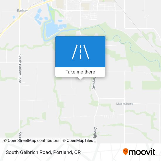 South Gelbrich Road map