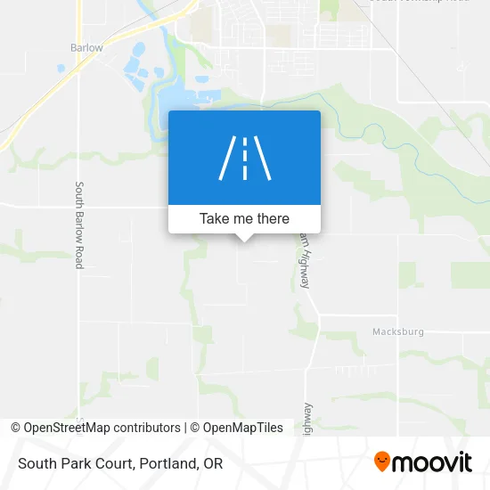 South Park Court map